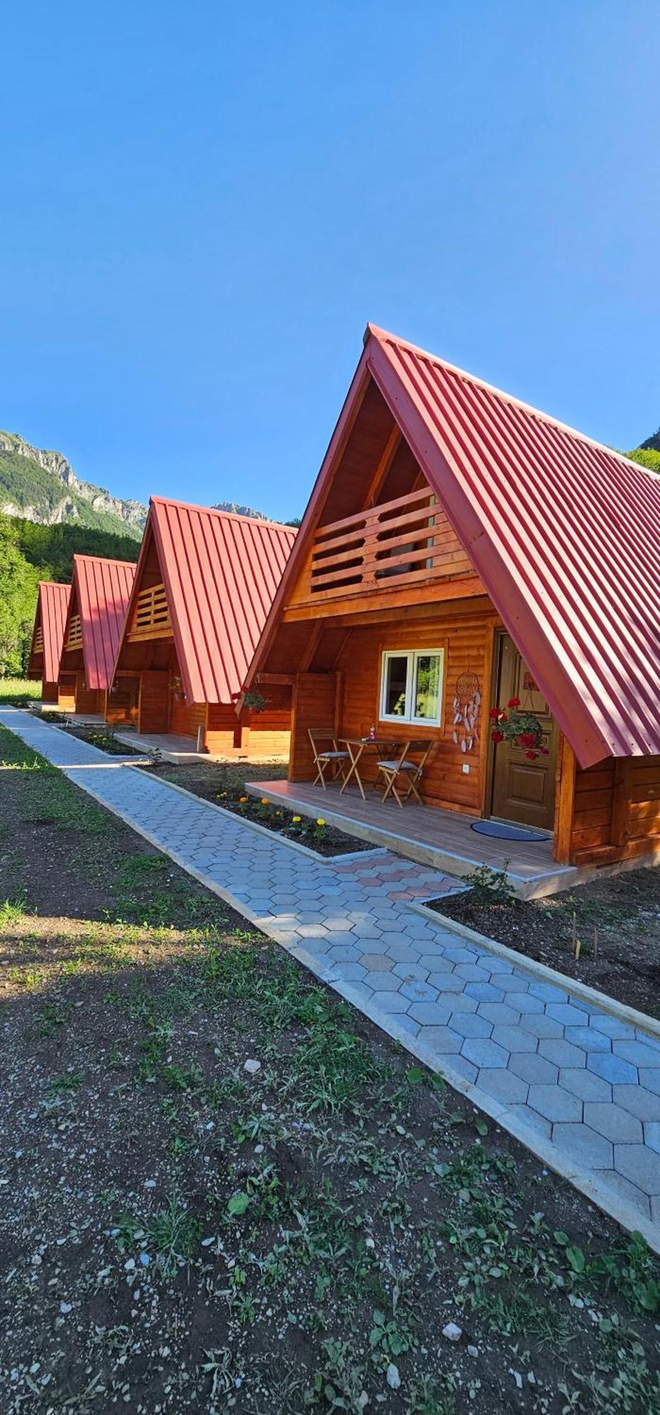 Ekoo Katun Jezerca Villa Vusanje Exterior photo